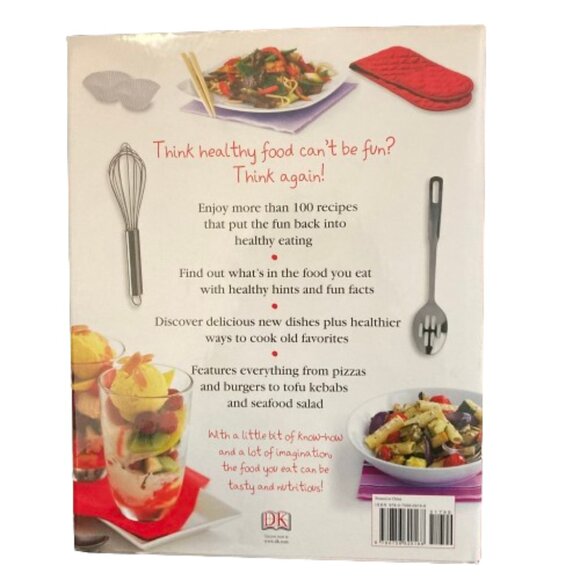 SALE! DK Kids' Fun & Healthy Cookbook Color Photos Easy to Follow, Kids 7-12 - Picture 6 of 6
